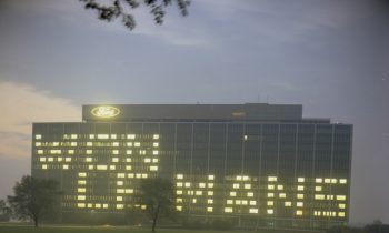 Ford lights up HQ to celebrate Le Mans win… again