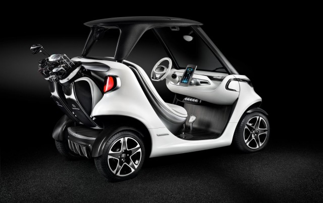 The Mercedes-Benz Style Edition Garia Golf Car
