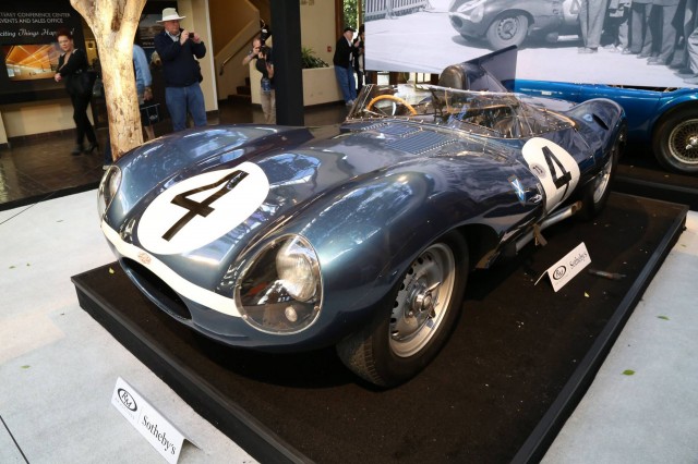 1955 Jaguar D-Type bearing chassis number XKD 501 - Image via RM Sotheby’s 1955 Jaguar D-Type bearing chassis number XKD 501 - Image via RM Sotheby’s