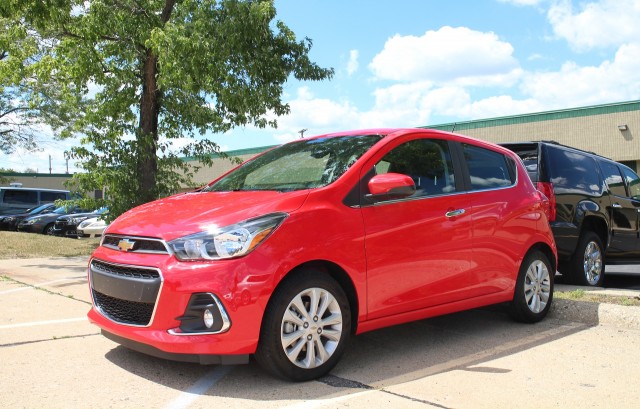 2016 Chevrolet Spark, test drive outside Detroit, July 2016 2016 Chevrolet Spark, test drive outside Detroit, July 2016
