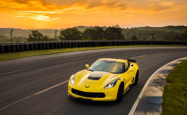 2017 Chevrolet Corvette Grand Sport, yellow
