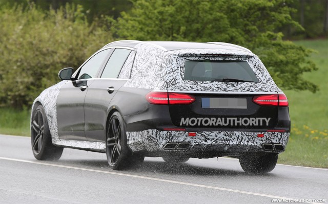 2017 Mercedes-AMG E63 Wagon (Estate) spy shots - Image via S. Baldauf/SB-Medien 2017 Mercedes-AMG E63 Wagon (Estate) spy shots - Image via S. Baldauf/SB-Medien