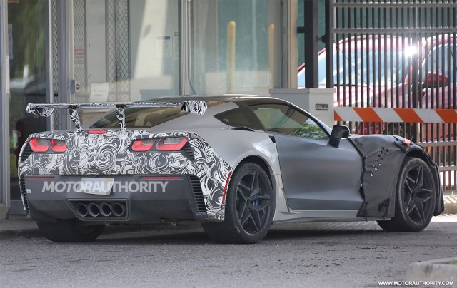 2018 Chevrolet Corvette ZR1 spy shots - S. Baldauf/SB-Medien 2018 Chevrolet Corvette ZR1 spy shots - S. Baldauf/SB-Medien