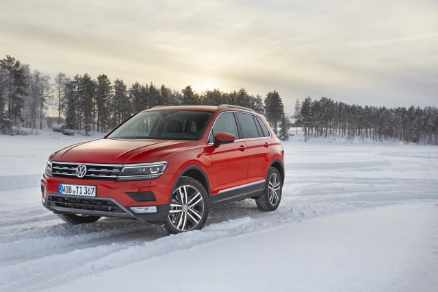 2018 Volkswagen Tiguan (Euro-spec)  -  Preview Drive, January 2016