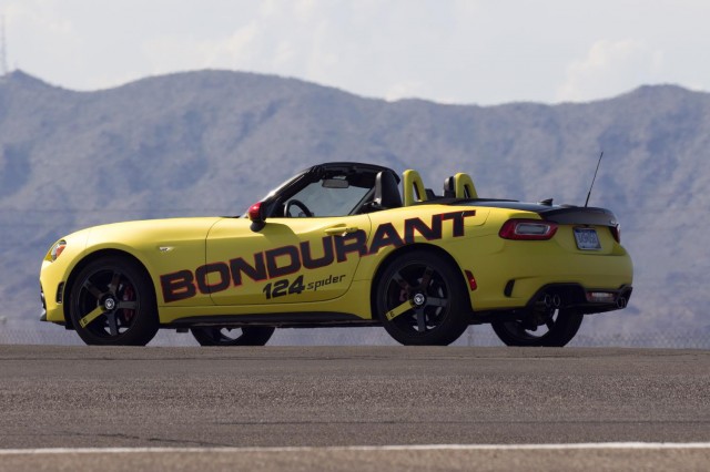 Fiat 124 Spider Abarth joins Bondurant for new Abarth Track Experience