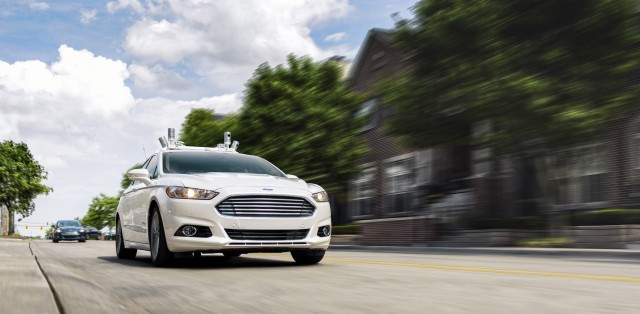 Ford Fusion Hybrid Autonomous Vehicle