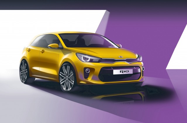 Kia Rio, 2016 Paris auto show