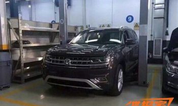 2017 Volkswagen 3-row SUV leaked