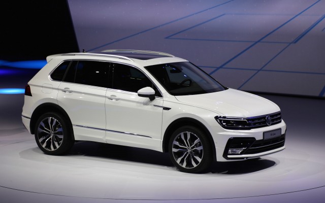 New Volkswagen Tiguan (European-spec), 2015 Frankfurt Auto Show