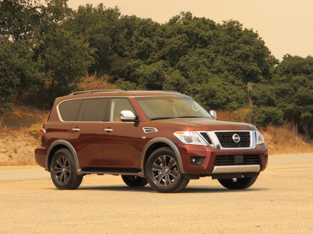 2017 Nissan Armada, Press Drive, Carmel, California, July 2016