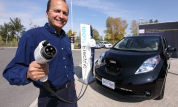 Canada's first Nissan Leaf electric car drive remains committed after five years
