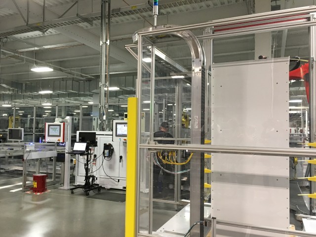 Tour of Tesla battery gigafactory for invited owners, Reno, Nevada, July 2016