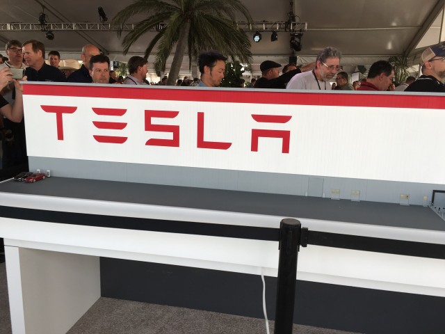 Tour of Tesla battery gigafactory for invited owners, Reno, Nevada, July 2016