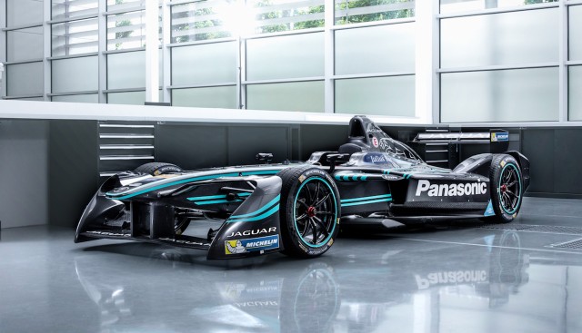 2016/2017 Jaguar I-Type 1 Formula E race car