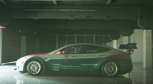 2016 Electric GT Championship Tesla Model S race car