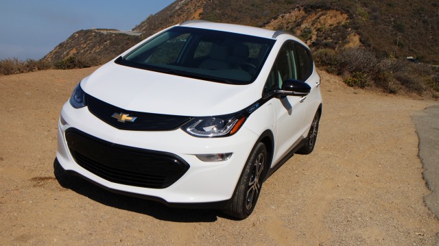 2017 Chevrolet Bolt EV, road test, California coastline, Sep 2016