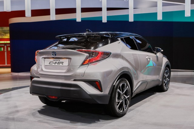 2018 Toyota C-HR (European spec), 2016 Geneva auto show