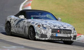 2018 BMW Z5 spy shots