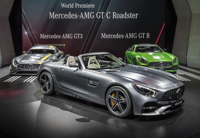 2018 Mercedes-AMG GT C Roadster, 2016 Paris auto show