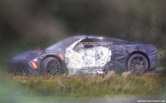 2019 Chevrolet Corvette (C8) spy shots - Image via S. Baldauf/SB-Medien