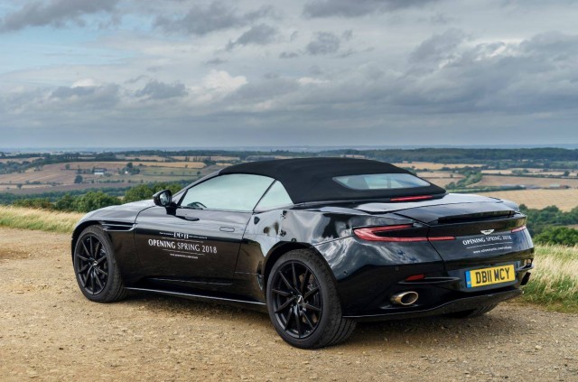 2018 Aston Martin DB11 Volante teaser