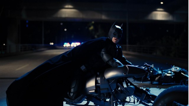 Batpod motorcycle from 'The Dark Knight Rises'