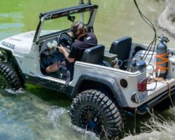 Diesel Jeep Drives 12 Feet Underwater! – Dirt Every Day Ep. 54