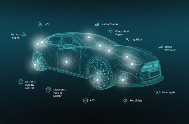 Example of HERE’s next-generation real-time data services for cars