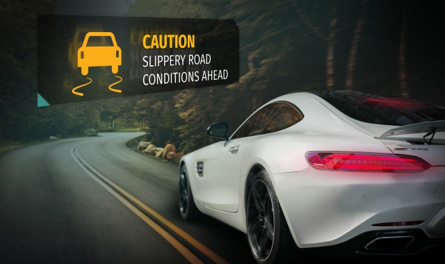 Example of HERE’s next-generation real-time data services for cars