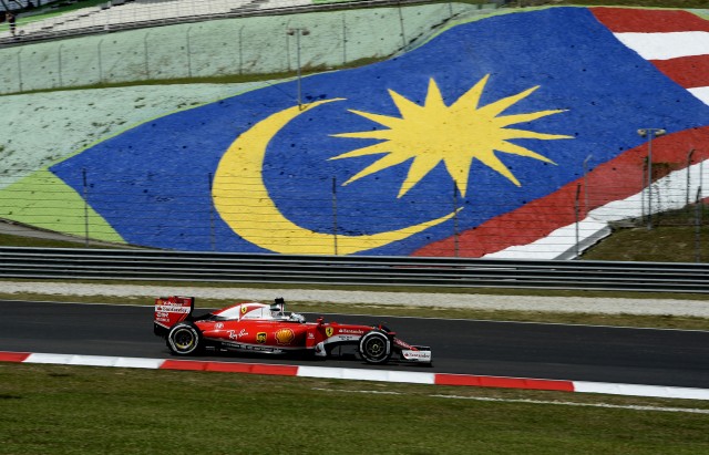 Ferrari at the 2016 Formula One Malaysian Grand Prix