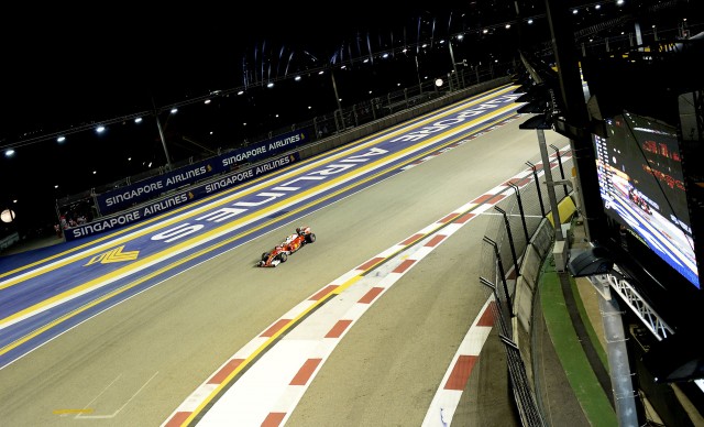 Ferrari at the 2016 Formula One Singapore Grand Prix