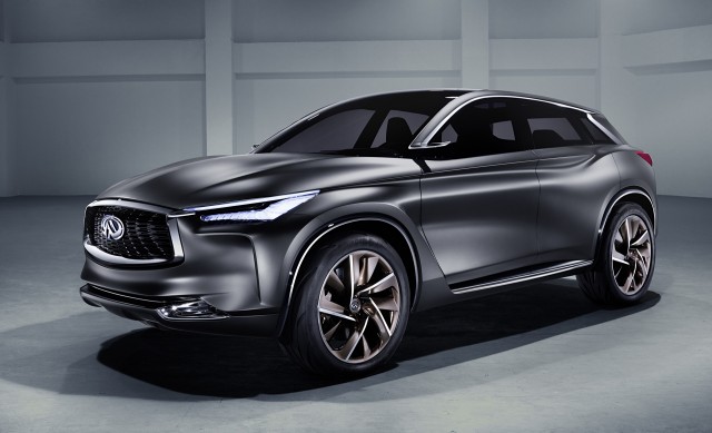 Infiniti QX Sport Inspiration concept, 2016 Paris auto show
