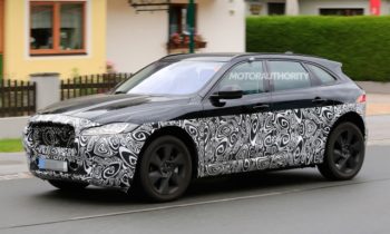 Jaguar electric SUV spy shots