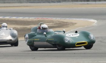 Driving a vintage Lotus at the Rolex Monterey Motorsports Reunion