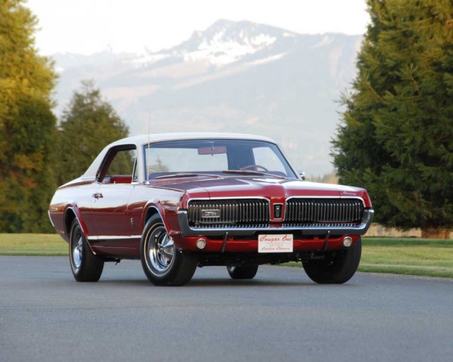 The first Mercury Cougar ever built