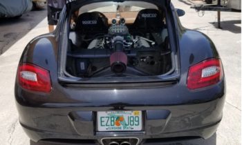 Meet the Porsche Cayman 5.0–yes, a Ford Mustang 5.0