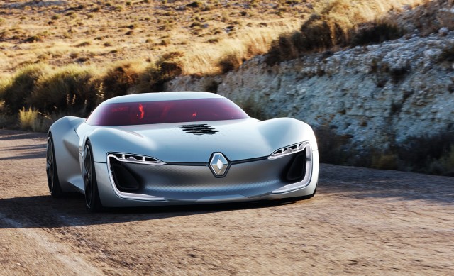 Renault Trezor concept, 2016 Paris auto show