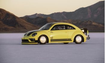 Volkswagen Beetle LSR blows past 200 mph at Bonneville