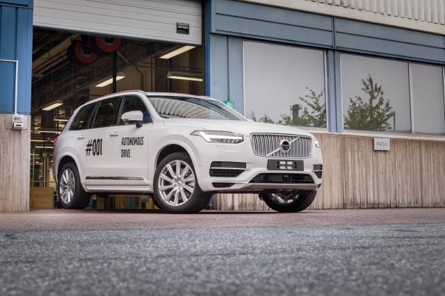 Volvo Drive Me autonomous car pilot project in Gothenburg, Sweden