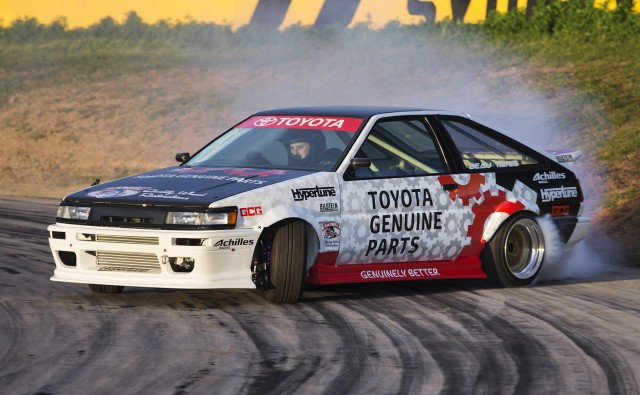 1984 Toyota AE86 drift car