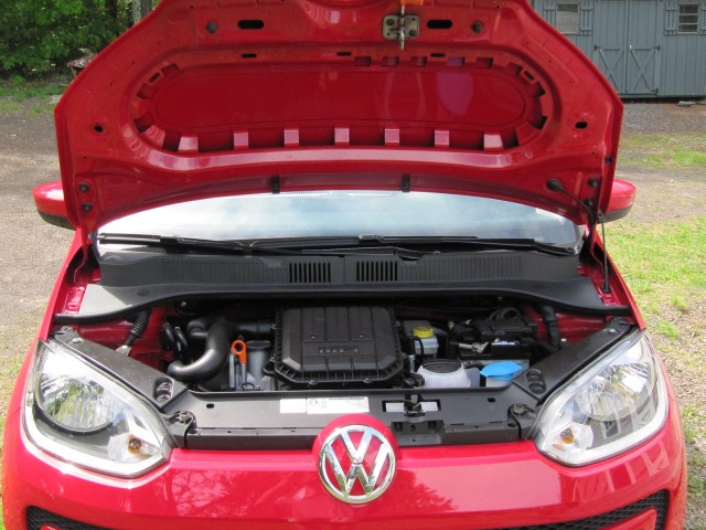 2012 Volkswagen Up minicar (German model), road test, Catskill Mountains, NY, May 2012