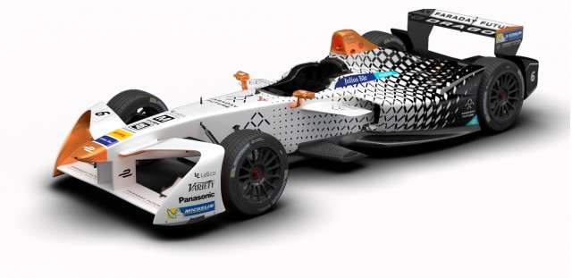 2016/2017 Faraday Future Dragon Racing Formula E race car