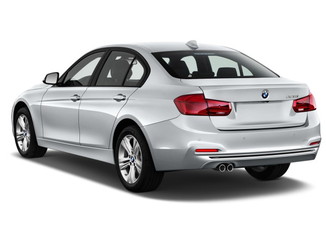 2016 BMW 3-Series 4-door Sedan 328i RWD Angular Rear Exterior View 2016 BMW 3-Series 4-door Sedan 328i RWD Angular Rear Exterior View
