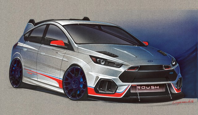 2016 Ford Focus RS by Roush, 2016 SEMA show