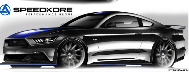 2017 Ford Mustang by SpeedKore Performance Group, 2016 SEMA show