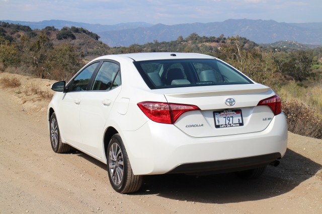 2017 Toyota Corolla, test drive, Ojai, California, Sep 2016 2017 Toyota Corolla, test drive, Ojai, California, Sep 2016
