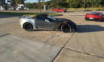 2018 Chevrolet Corvette ZR1 Convertible spy shots