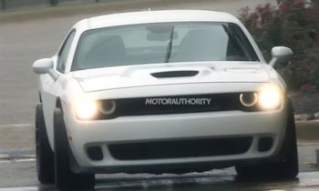 2018 Dodge Challenger ADR (wide-body SRT Hellcat) spy shots
