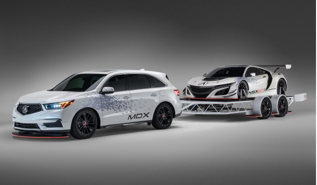 Acura MDX Custom Trailer concept, 2016 SEMA show