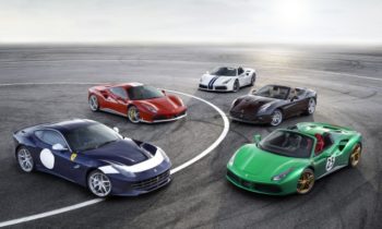 70 Ferraris in historic liveries to mark automaker's anniversary